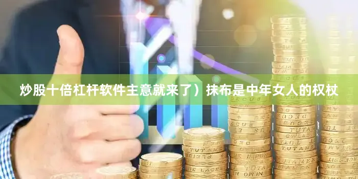 炒股十倍杠杆软件主意就来了）抹布是中年女人的权杖